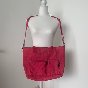 Fuchsia Kipling Messenger Bag 💕